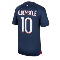 Moški Nogometni dresi Paris Saint-Germain Ousmane Dembele #10 Domači 2023-24 Kratek Rokav